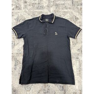 Octobers Very Own Shirt Men Small Black OVO Polo Short Sleeve Lightweight Drake